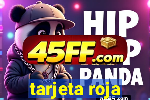 tarjeta roja